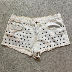 Carmar Y2K denim shorts with snap embellishments - Size 28